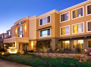 outdoor front view of best Marin Suites